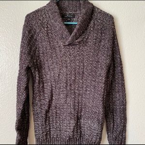 Marc Anthony Gray/Purple Sweater